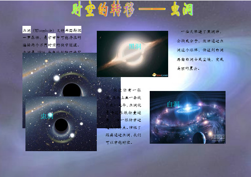 太空科学小报