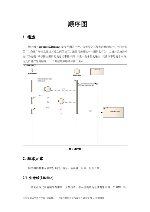 顺序图