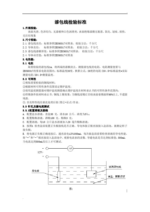 漆包线检验标准 (2)