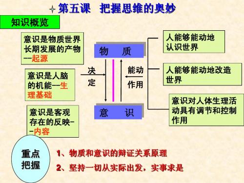 _2015一轮复习必修4第五课把握思维的奥妙