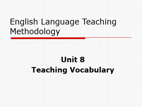 英语教学法教程 Teaching Listening