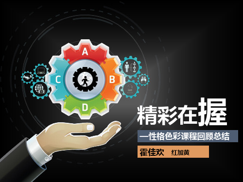 性格色彩课程回顾资料
