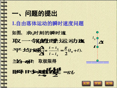 高等数学课件(导数、微分)详细