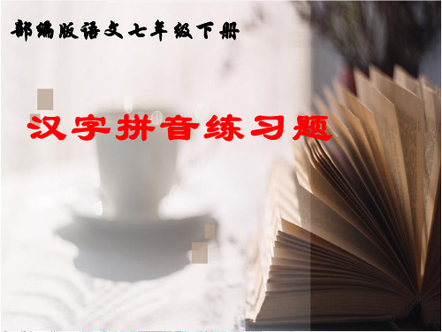 部编版语文七年级下册拼音汉字练习题