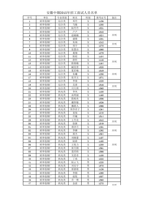 公布