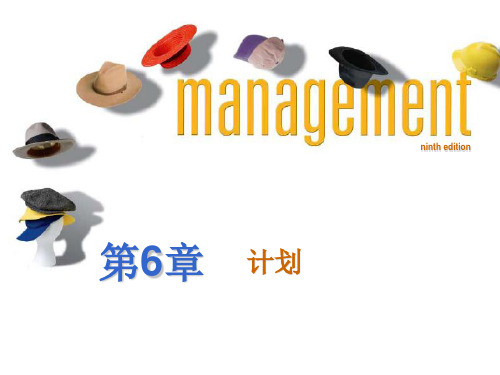 管理学原理：第6章 计划