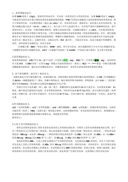 临床意义