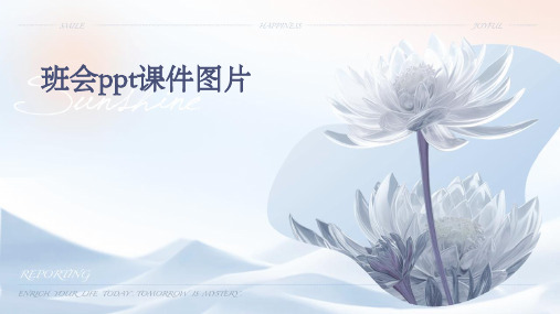 班会ppt课件图片