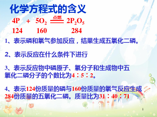 最新浙教版初中八年级下册科学第3章 空气与生命第三节 化学方程式及全章课件