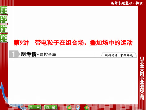 1-3-9带电粒子在组合场、叠加场中的运动 (2)