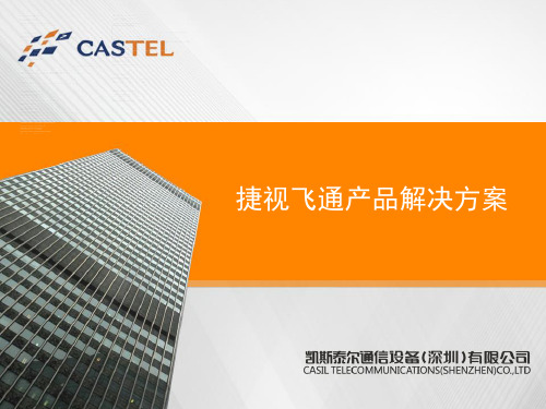 捷视飞通产品解决方案