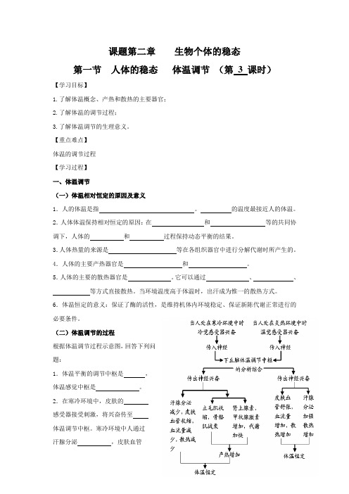 高中生物必修三2.1人体的稳态    稳态的生理意义2