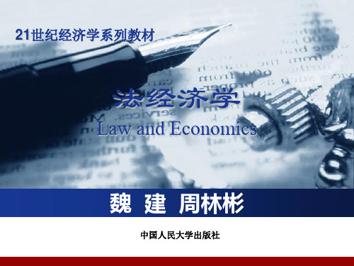 第11章 刑法的经济分析PPT课件