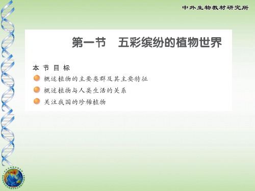 丰富多彩的生物世界