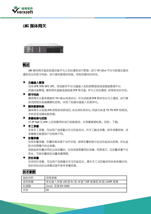 IMG媒体网关