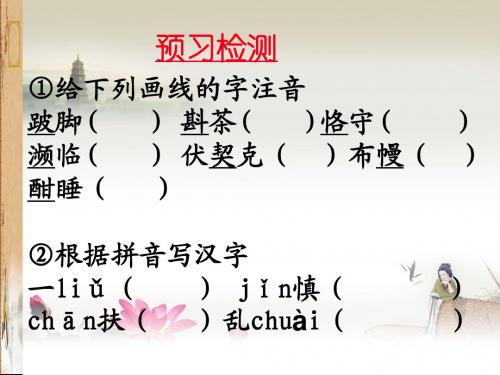 《绞刑架下的报告》课件4