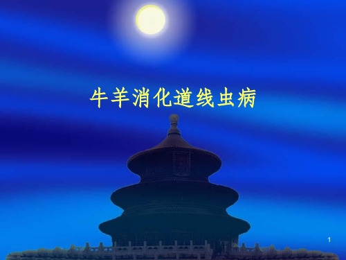 牛羊消化道线虫病