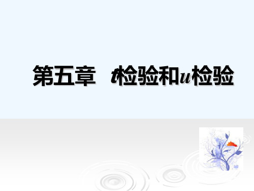 第九章t检验