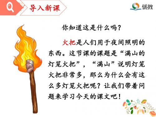 《满山的灯笼火把》名师课件(第一课时)-9b8b