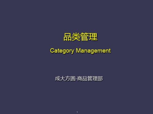 零售药房品类管理精品文档128页