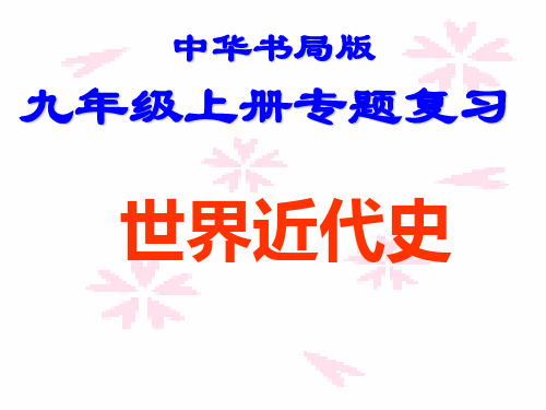 《欧美主要国家的社会巨变》复习课件__