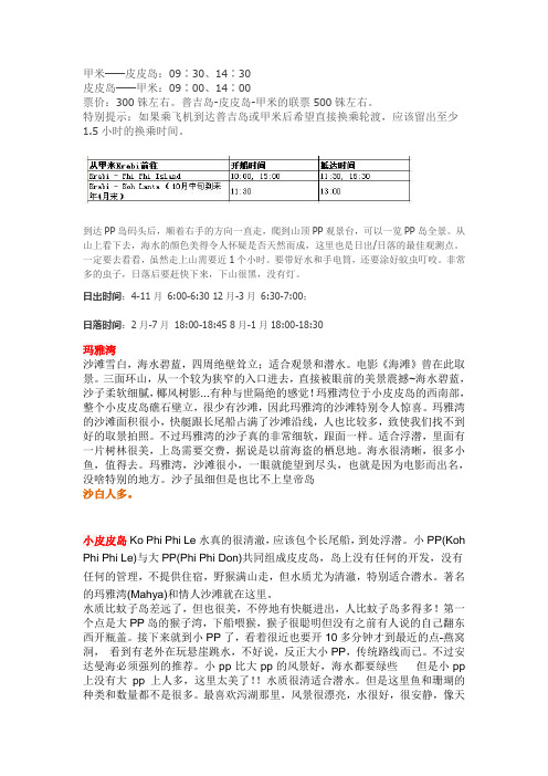 PP岛攻略