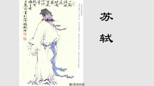 苏轼专题PPT课件