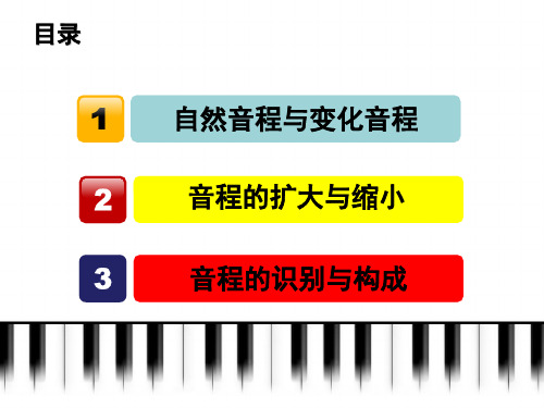 音程的识别与构成