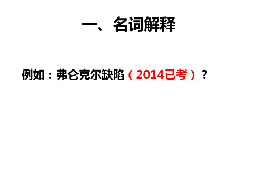 暨南大学材料化学期末总复习含有必考题目ppt课件