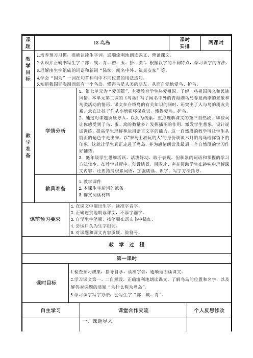 18《鸟岛》