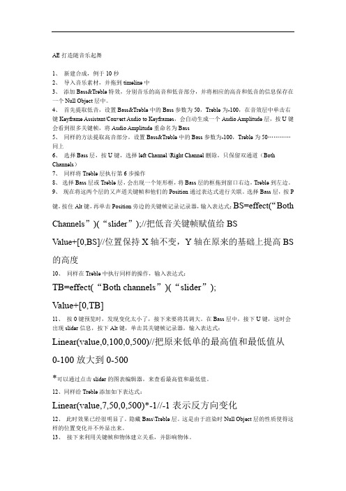 完整版AE学习笔记zuochew