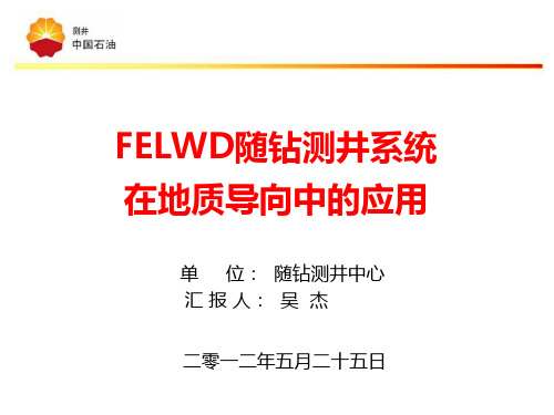 14--FELWD随钻测井系统在地质导向中的应用——吴杰