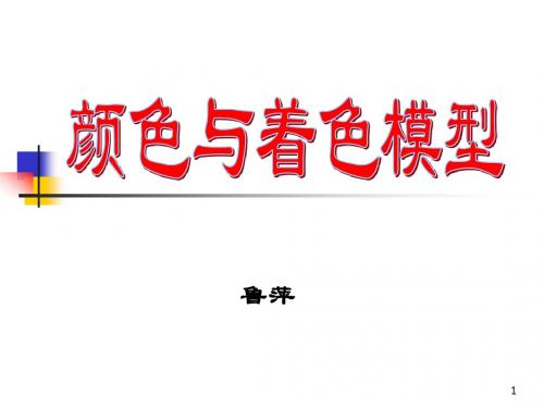 7_2Phong着色模型