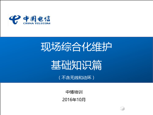 02-现场综合化维护-基础知识篇