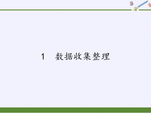 二年级数学下册教学课件-1 数据收集整理1-人教版