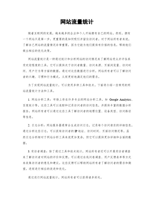 网站流量统计
