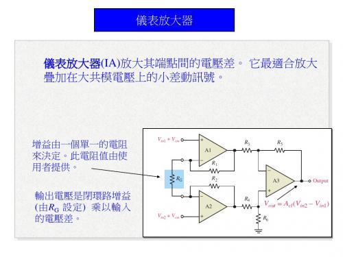 仪表放大器