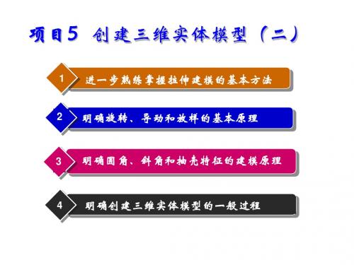Cimatron E 8.0中文版机械设计与加工教程项目5
