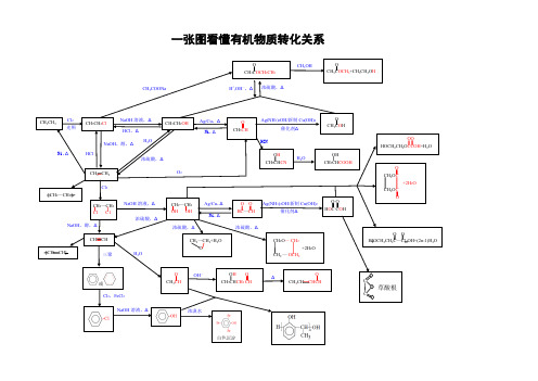 一张图搞定有机化学推断题