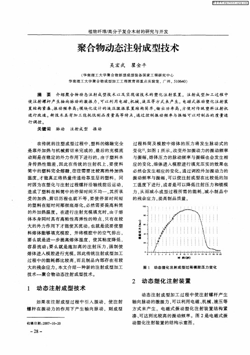 聚合物动态注射成型技术