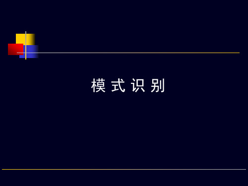 模式识别(钟珞)