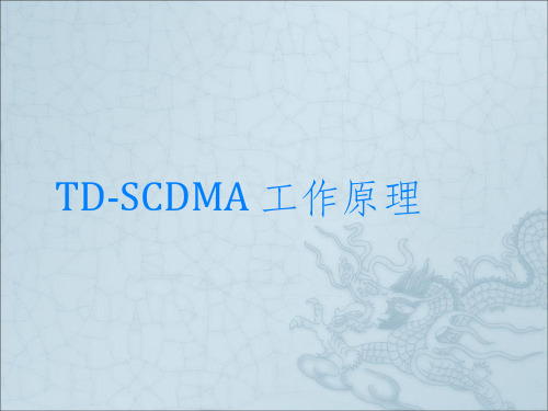 TD-SCDMA工作原理ppt课件