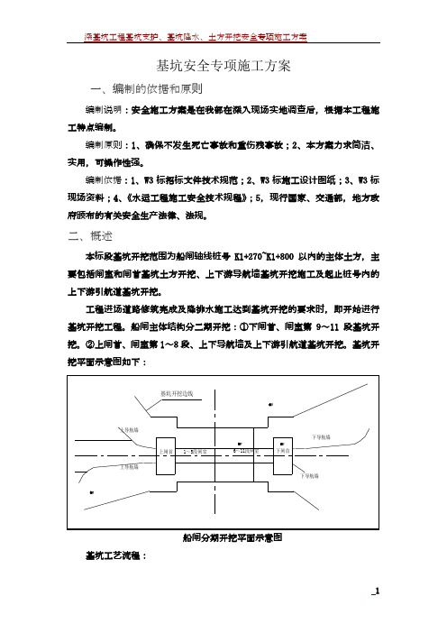深基坑工程安全专项施工方案
