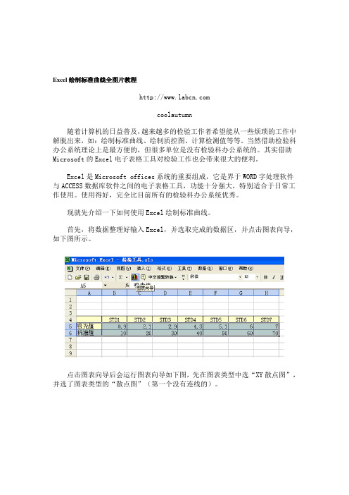 【2019年整理】Excel绘制标准曲线全图片教程