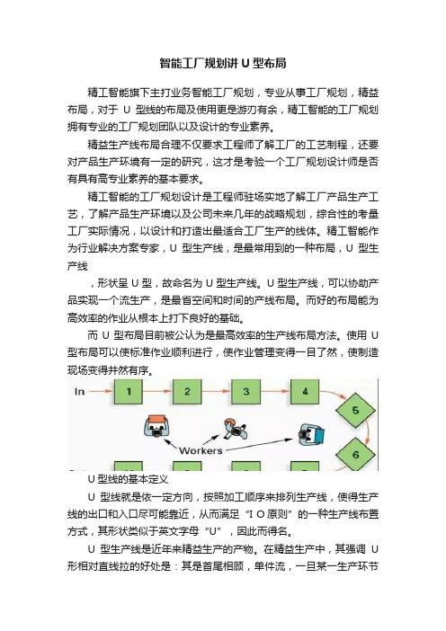 智能工厂规划讲U型布局