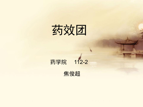 药效团