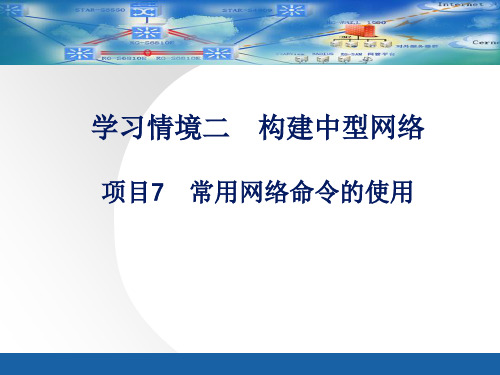 项目7常用网络命令的使用