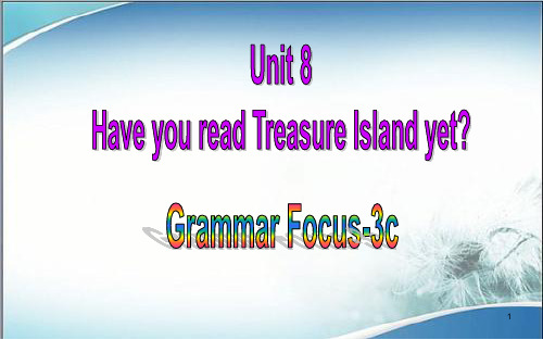 人教版八年级英语下册课件Unit 8Grammar Focus