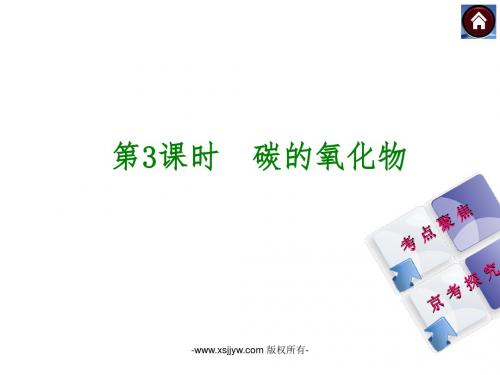 【2015中考复习方案】(人教版,北京)化学中考总复习课件(考点