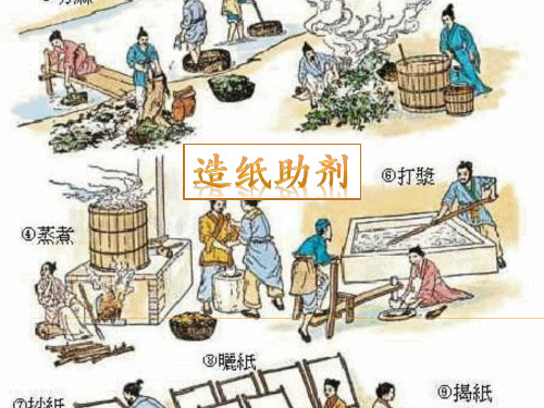 造纸术与助剂ppt